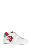 DOLCE & GABBANA HEART SNEAKER,CK0150AH068