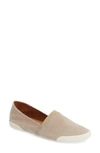 Frye Women's Melanie Metallic Suede Slip-on Sneakers In Fawn