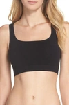 Yummie By Heather Thomson Tanya Scoop Wireless Bra In Black