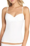 Hanro 'allure' Built-in Bra Camisole In Off White