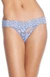 HANKY PANKY CROSS DYE LOW RISE THONG,591054