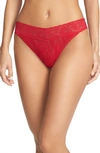 Hanky Panky Original Rise Thong In Red