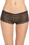 Madewell Lace Boyshorts In True Black