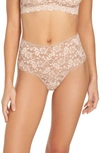 HANKY PANKY CROSS DYE LACE RETRO THONG,591924