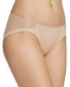 Calvin Klein Sculpted Mesh-panel Bikini Qf1708 In Bare