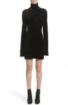 ELLERY ABIGAIL FUNNEL NECK DRESS,7PD103JE