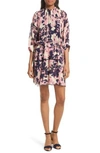 APIECE APART NUEVA PUEBLA PRINT SILK MINIDRESS,AA47203