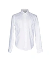 Robert Friedman Solid Color Shirt In White