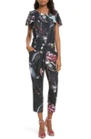 Ted Baker Blancci Eden Jumpsuit In Black