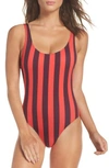 SOLID & STRIPED STRIPED & SOLID ANNE MARIE ONE-PIECE SWIMSUIT,WS-1024-1203