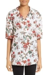MCQ BY ALEXANDER MCQUEEN BILLY FLORAL PRINT BLOUSE,467121RIF08