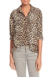 Equipment Signature Slim-fit Shirt In Natural