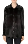 J BRAND NORA VELVET SHIRT,JB000870