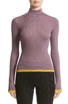 MISSONI METALLIC KNIT TURTLENECK,208697