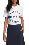 ETRE CECILE PARDON MY FRENCH TEE,PMF T