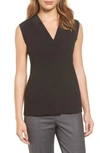 HUGO BOSS EDRINA CREPE & JERSEY BLOUSE,5036864600100