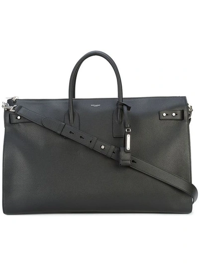 Saint Laurent Large Sac De Jour Bag In Black