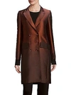 MAX MARA Woven Long-Sleeve Short Coat,0400095705062