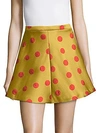 RED VALENTINO Polka-Dot Mini Skirt,0400095687384