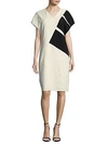 NARCISO RODRIGUEZ Diagonal Colorblocked Dress,0400095740600