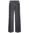 STELLA MCCARTNEY MID-RISE CROPPED JEANS,P00278934