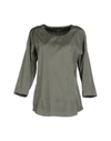 TER ET BANTINE Solid color shirts & blouses,38311306UL 4