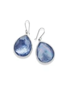 Ippolita Sterling Silver Wonderland Teardrop Earrings In Royal In Royal