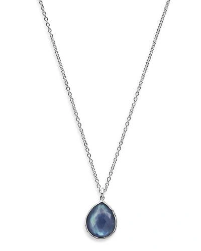 Ippolita Women's Rock Candy Small Sterling Silver & Triplet Pendant Necklace In Silver Lapis