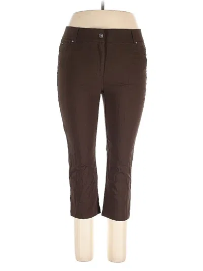 Pre-owned 89th & Madison Active Pants In Brown