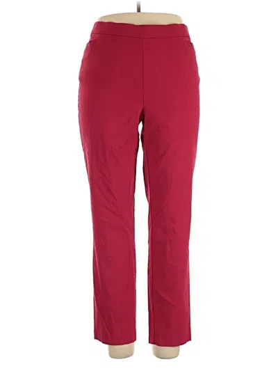 Pre-owned 89th & Madison Active Pants In Red