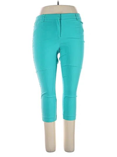 Pre-owned 89th & Madison Active Pants In Teal