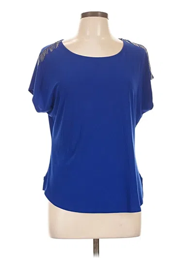 Pre-owned 89th & Madison Active T-shirt In Blue