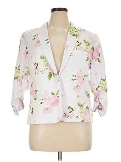 89th & Madison Blazer Jacket In White