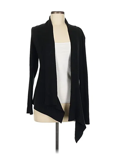 Pre-owned 89th & Madison Cardigan Sweater In Black