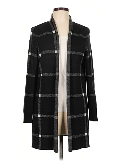 Pre-owned 89th & Madison Cardigan Sweater In Black