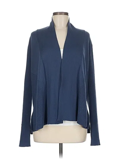 Pre-owned 89th & Madison Cardigan Sweater In Blue