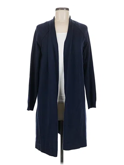 Pre-owned 89th & Madison Cardigan Sweater In Blue