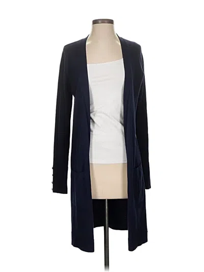 Pre-owned 89th & Madison Cardigan Sweater In Blue