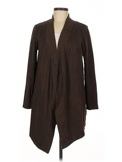 Pre-owned 89th & Madison Cardigan Sweater In Brown