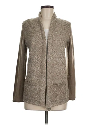 Pre-owned 89th & Madison Cardigan Sweater In Brown