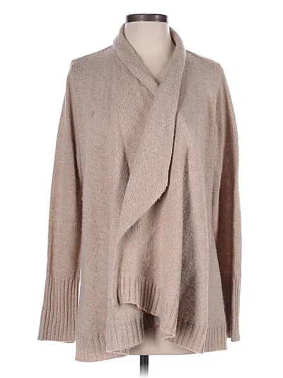 Pre-owned 89th & Madison Cardigan Sweater In Brown