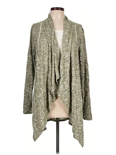 Pre-owned 89th & Madison Cardigan Sweater In Gray