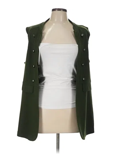 Pre-owned 89th & Madison Cardigan Sweater In Green