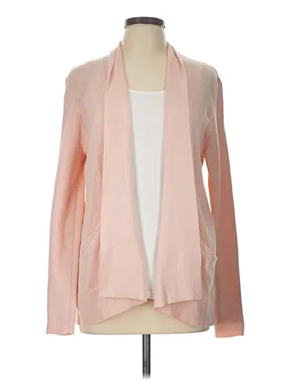 Pre-owned 89th & Madison Cardigan Sweater In Pink