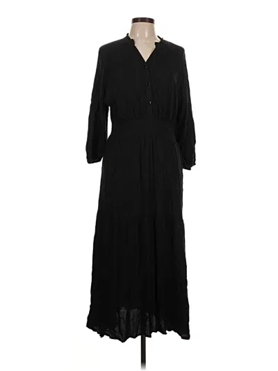 Pre-owned 89th & Madison Casual Dress In Black