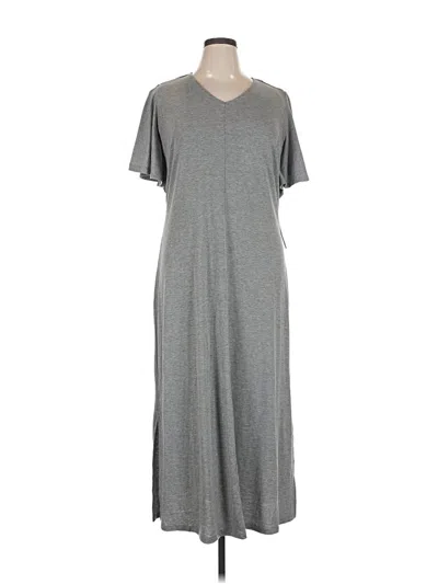 Pre-owned 89th & Madison Casual Dress In Gray