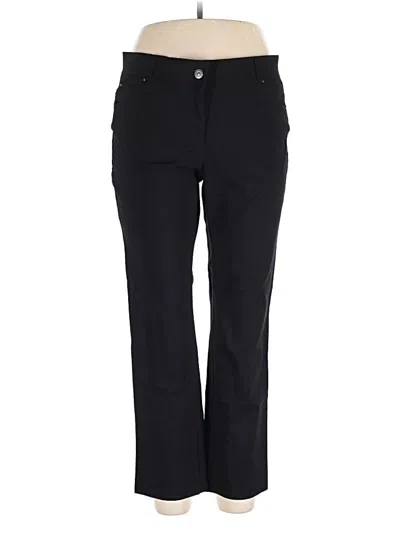 Pre-owned 89th & Madison Casual Pants In Black