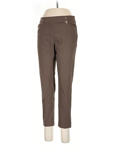 Pre-owned 89th & Madison Casual Pants In Brown