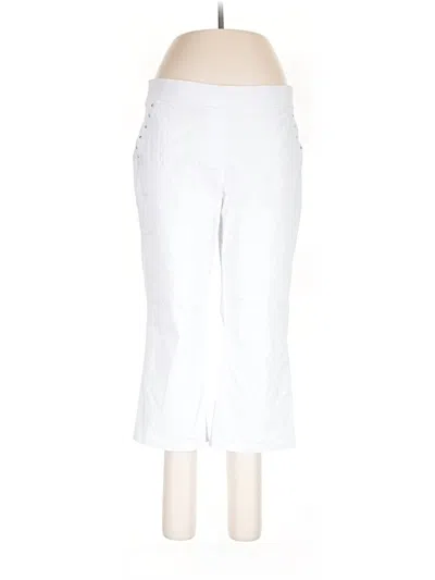 Pre-owned 89th & Madison Casual Pants In White