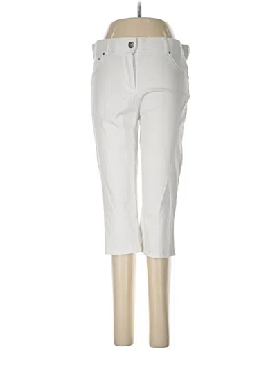 Pre-owned 89th & Madison Casual Pants In White